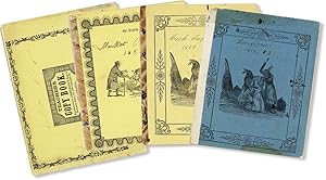Collection of Four Gloucester, New Jersey Manuscript Farm Receipt Books, 1850-55