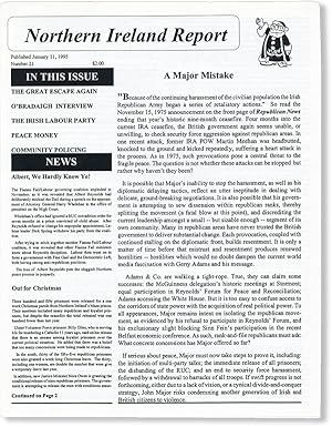 Northern Ireland Report. Number 21 (Jan 11, 1995)