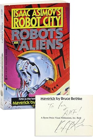 Imagen del vendedor de Isaac Asimov's Robot City. Robots and Aliens Book 5: Maverick [Inscribed] a la venta por Lorne Bair Rare Books, ABAA