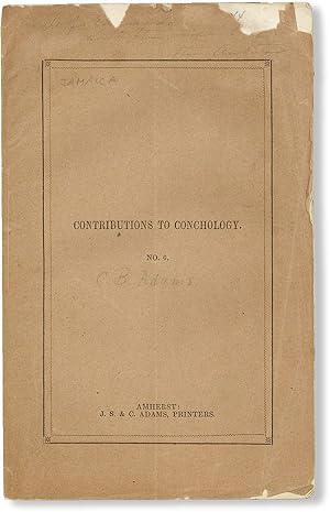 Contributions to Conchology. No. 6. Remarks on the origin of the terrestrial molluscs of Jamaica ...