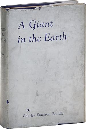 Imagen del vendedor de A Giant in the Earth": A Biography of Dr. J.B. Boddie a la venta por Lorne Bair Rare Books, ABAA