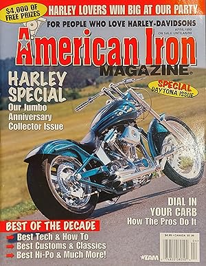 Bild des Verkufers fr American Iron Magazine - Issue 117, April, 1999 zum Verkauf von Mister-Seekers Bookstore