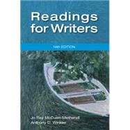 Seller image for Readings for Writers for sale by eCampus