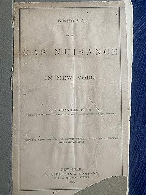 Report on the gas nuisance in New York
