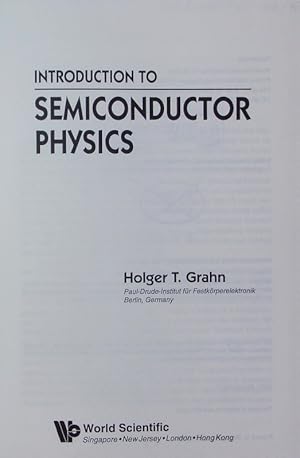 Seller image for Introduction to semiconductor physics. for sale by Antiquariat Bookfarm