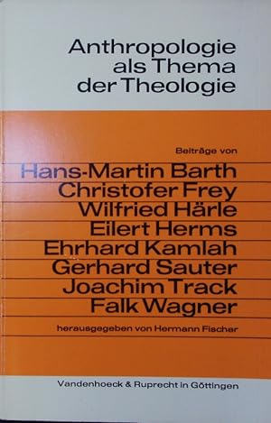 Bild des Verkufers fr Anthropologie als Thema der Theologie. zum Verkauf von Antiquariat Bookfarm