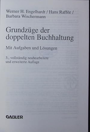 Seller image for Grundzge der doppelten Buchhaltung. Mit Aufgaben und Lsungen. for sale by Antiquariat Bookfarm