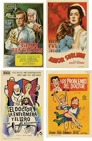 Doctors and Nurses (Collection of 27 Spanish film heralds, 1935-1966)