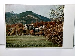 Schloß Brannenburg. Bayern. Alte Ansichtskarte / Postkarte farbig, gel. 1925. Panoramablick zum S...