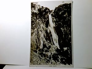Bild des Verkufers fr Aber Falls. Abergwyngregyn. Wales. England. Alte Ansichtskarte / Postkarte s/w, gel. 1929. Blick zum Wasserfall. zum Verkauf von ABC Versand e.K.