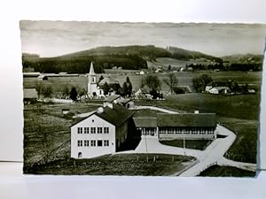 Isny. Allgäu. Georg - Sulzberger - Heim. Alte Ansichtskarte / Postkarte s/w, gel. 50ger Jahre ?. ...