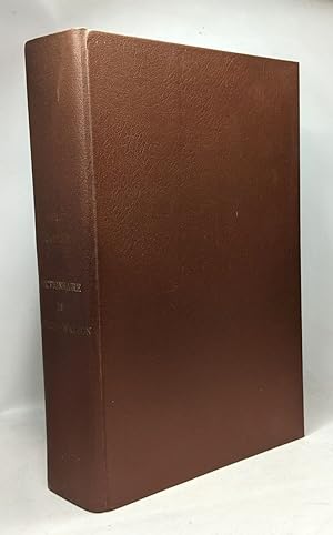 Dictionnaire de l'Ouest-Wallon - les 3 volumes reliés en 1 - Volume 1: A-E (1985) + Volume 2: F-M...