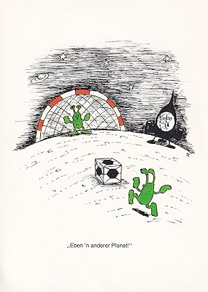 Postkarte - Karikatur von Hans-Joachim Purwin (DDR)