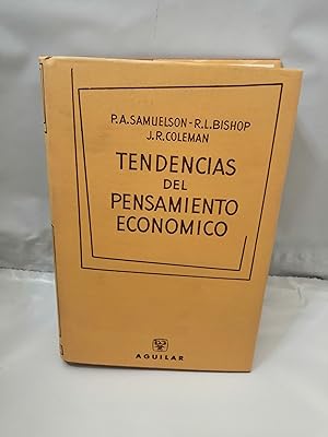 Bild des Verkufers fr TENDENCIAS DEL PENSAMIENTO ECONMICO: Seleccin de Textos Econmicos zum Verkauf von Libros Angulo