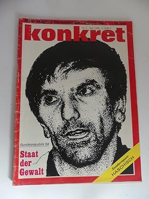 Konkret. Nr. 5, Mai 1968. / Legalize Pot!