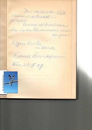 Seller image for Der junge David. Sieben Bilder. [signiert, signed, Widmung fr Eugen Grster]. Aus dem Zyklus 'Die Historie von Knig David'. for sale by Antiquariat Schrter -Uta-Janine Strmer