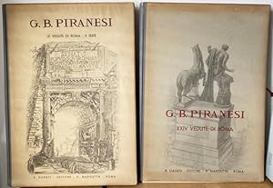 XXIV La veduta die Roma und La veduta die Roma II Serie. Faksimilie. 2 Mappen.
