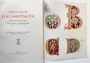 Der St. Galler Folchart-Psalter. Eine Initialstudie.