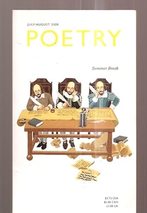 Image du vendeur pour Poetry Volume CXCII Number 4 July / August 2008 Summer Break mis en vente par biblioboy