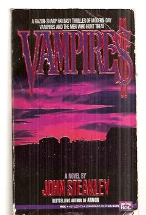 Seller image for VAMPIRES [A NOVEL] for sale by biblioboy