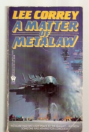 Seller image for A MATTER OF METALAW for sale by biblioboy