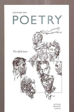 Seller image for Poetry Volume CXCVII Number 3 December 2010 The Q&A Issue for sale by biblioboy