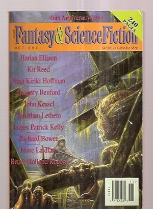 Seller image for Fantasy & Science Fiction October / November 1985 46th Anniversary Issue Volume 89 No. 4-5 Whole No. 533-534 for sale by biblioboy