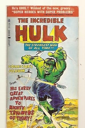 Bild des Verkufers fr THE INCREDIBLE HULK COLLECTOR'S ALBUM zum Verkauf von biblioboy