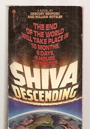 Immagine del venditore per SHIVA DESCENDING [A NOVEL] venduto da biblioboy