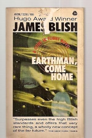 Seller image for EARTHMAN, COME HOME [A CITIES IN FLIGHT NOVEL] for sale by biblioboy