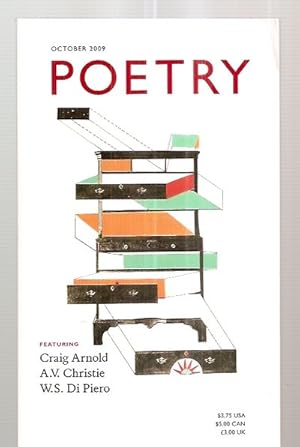 Seller image for Poetry Volume CXCV Number 1 October 2009 for sale by biblioboy