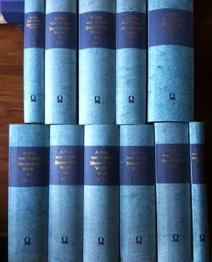 Bild des Verkufers fr Smmtliche Werke [21 in 11 Bd.e]. Novellen I / Novellen II und III / Novellen IV und V / Schaubhne I und II / Schaubhne III, IV, V / Des Knaben Wunderhorn I und II / Die Kronenwchter I und II / Grfin Dolores I und II / Landhausleben und Die Ppstin Johanna / Gedichte. zum Verkauf von Fundus-Online GbR Borkert Schwarz Zerfa