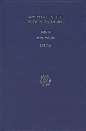 Fabula: Explorations into the Uses of Myth in Medieval Platonism. Mittellateinische Studien und T...