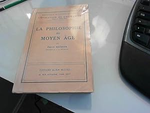 Bild des Verkufers fr La philosophie du moyen age zum Verkauf von JLG_livres anciens et modernes