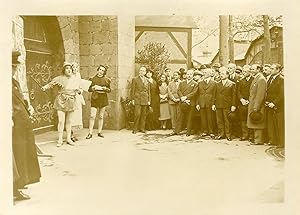 "INAUGURATION de la FOIRE SAINT-GERMAIN par Monsieur Louis ROLLIN le 22 Mai 1931" Photo de presse...