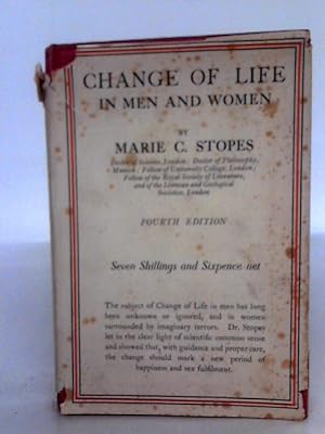 Imagen del vendedor de Change Of Life In Men And Women a la venta por World of Rare Books