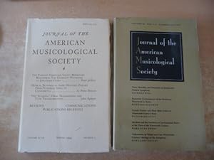 Bild des Verkufers fr Journal of the American Musicological Society : Vol. XV. (1962) to Vol. 54 (2001) (116 Books) zum Verkauf von Gebrauchtbcherlogistik  H.J. Lauterbach
