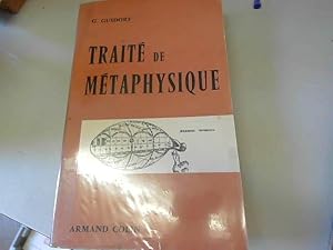 Bild des Verkufers fr Traite de metaphysique. zum Verkauf von JLG_livres anciens et modernes