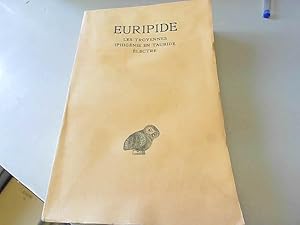 Bild des Verkufers fr Euripide, Les Troyennes, Iphignie en Tauride, Electre Tome IV zum Verkauf von JLG_livres anciens et modernes