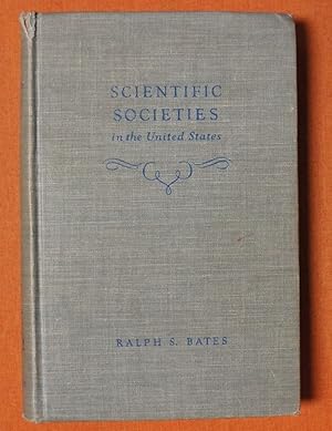 Imagen del vendedor de Scientific societies in the United States, a la venta por GuthrieBooks