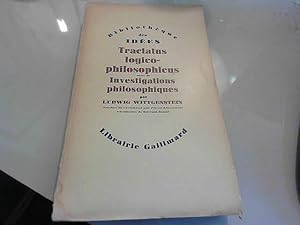 Bild des Verkufers fr Tractatus logico-philosophicus - zum Verkauf von JLG_livres anciens et modernes