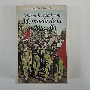 Seller image for Memoria de la melancola for sale by Saturnlia Llibreria