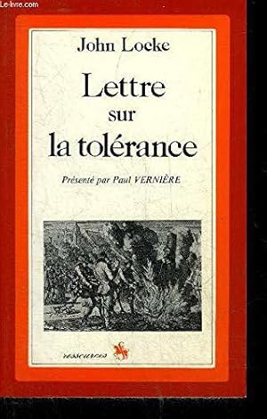 Image du vendeur pour Lettre sur la tolrance mis en vente par JLG_livres anciens et modernes