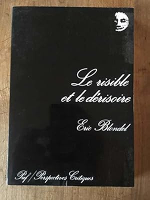 Seller image for Le risible et le drisoire for sale by JLG_livres anciens et modernes