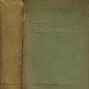Seller image for Manuale di clinica tropicale for sale by Biblioteca di Babele