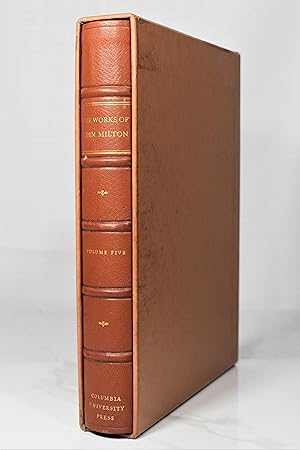 Seller image for THE WORKS OF JOHN MILTON VOLUME V: THE TENURE OF KINGS AND MAGISTRATES & EIKONOKLASTES for sale by Lost Time Books