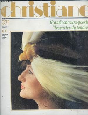 Seller image for Christiane N371, juin 1981- grand coucours poesie: les cartes du tendre, jeanne rouard ou les memoires d'une jeune fille (peu) rangee, a batons rompus: bernard bududira eveque sans frontiere, la planche a voile coup de vent sans coup de barre, . for sale by Le-Livre