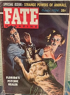 Image du vendeur pour Fate Magazine; True Stories of the Strange and the Unknown October 1954 Vol7 No 10 Issue 55 mis en vente par Crossroads Books