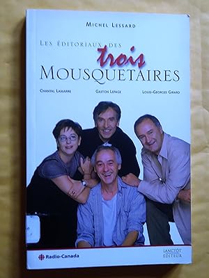 Image du vendeur pour Les ditoriaux des trois mousquetaires mis en vente par Livresse