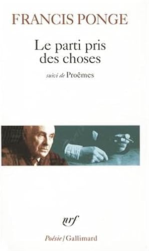 Seller image for PARPRIS DES CHOSES / DOUZE PETITS ECRITS / POEMES -Language: french for sale by GreatBookPrices